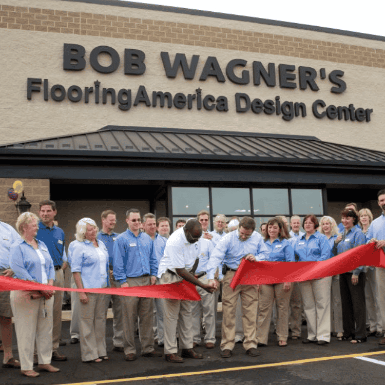 Bob Wagner's Flooring America Design Center Ribbon Cutting