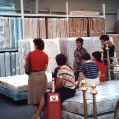 Bob wagners old mattress showroom